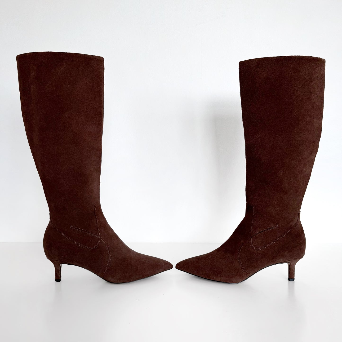 Franco Sarto Suede Knee High Boots (7.5)