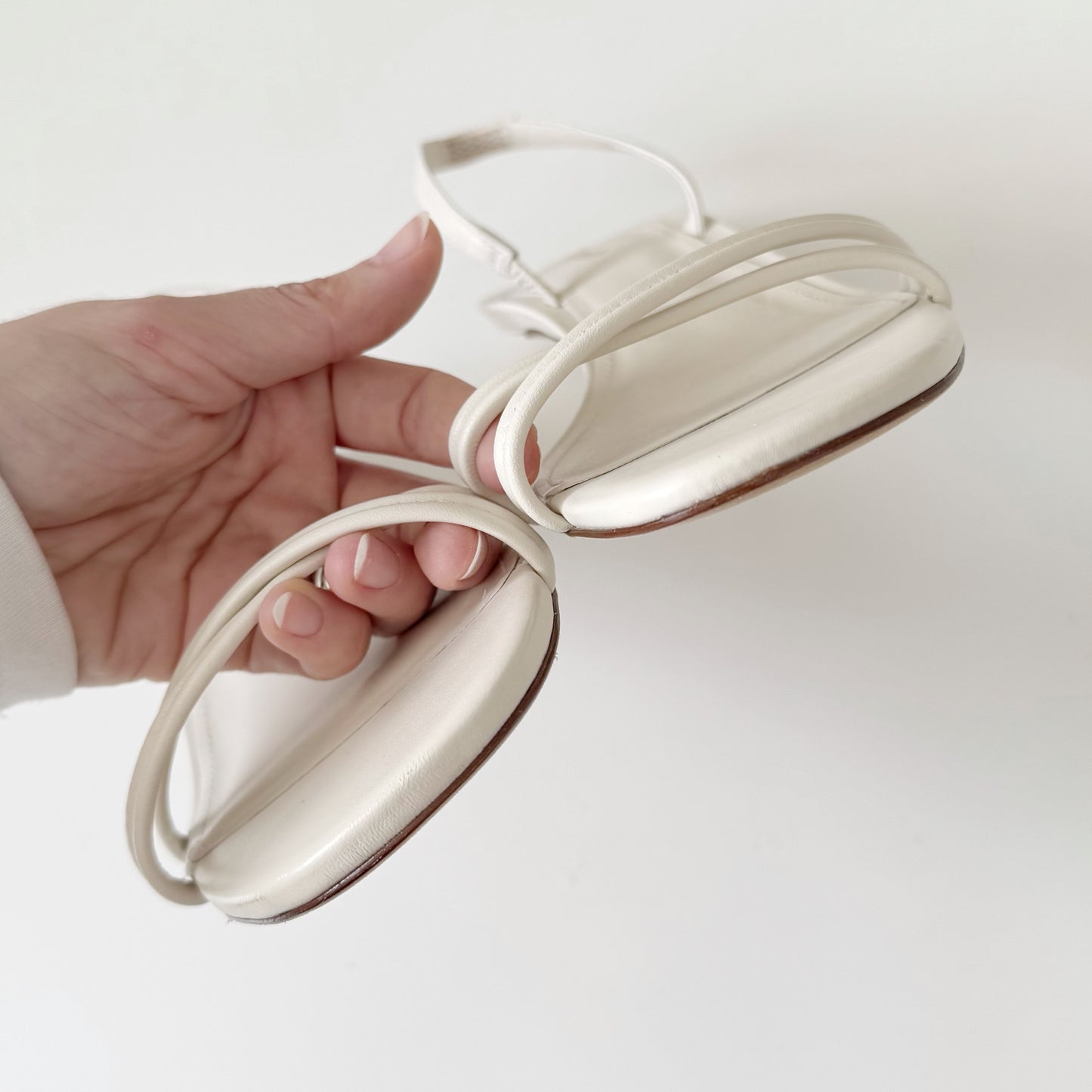 Larroude Kitten Heel Slingback Sandals (9)