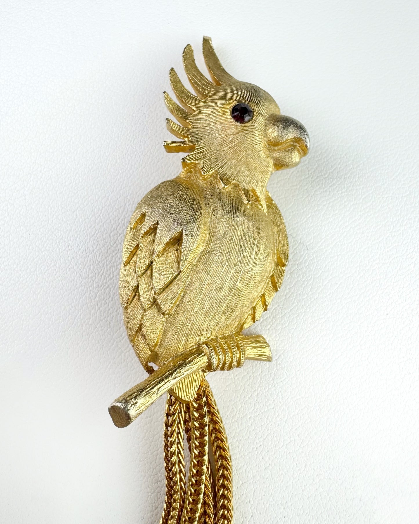 60s “JJ” Parrot Brooch
