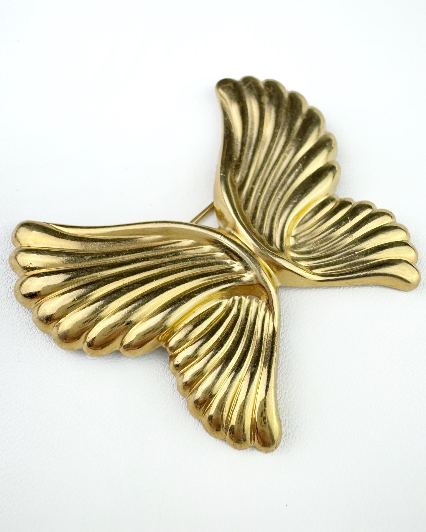 80s Art Deco Butterfly Brooch