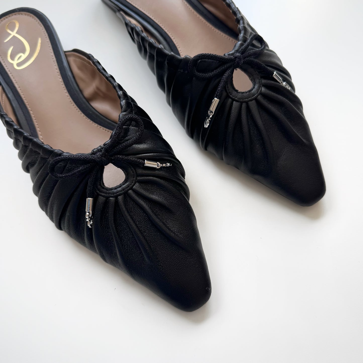 Sam Edelman “Julia” Leather Mule Flats (7)