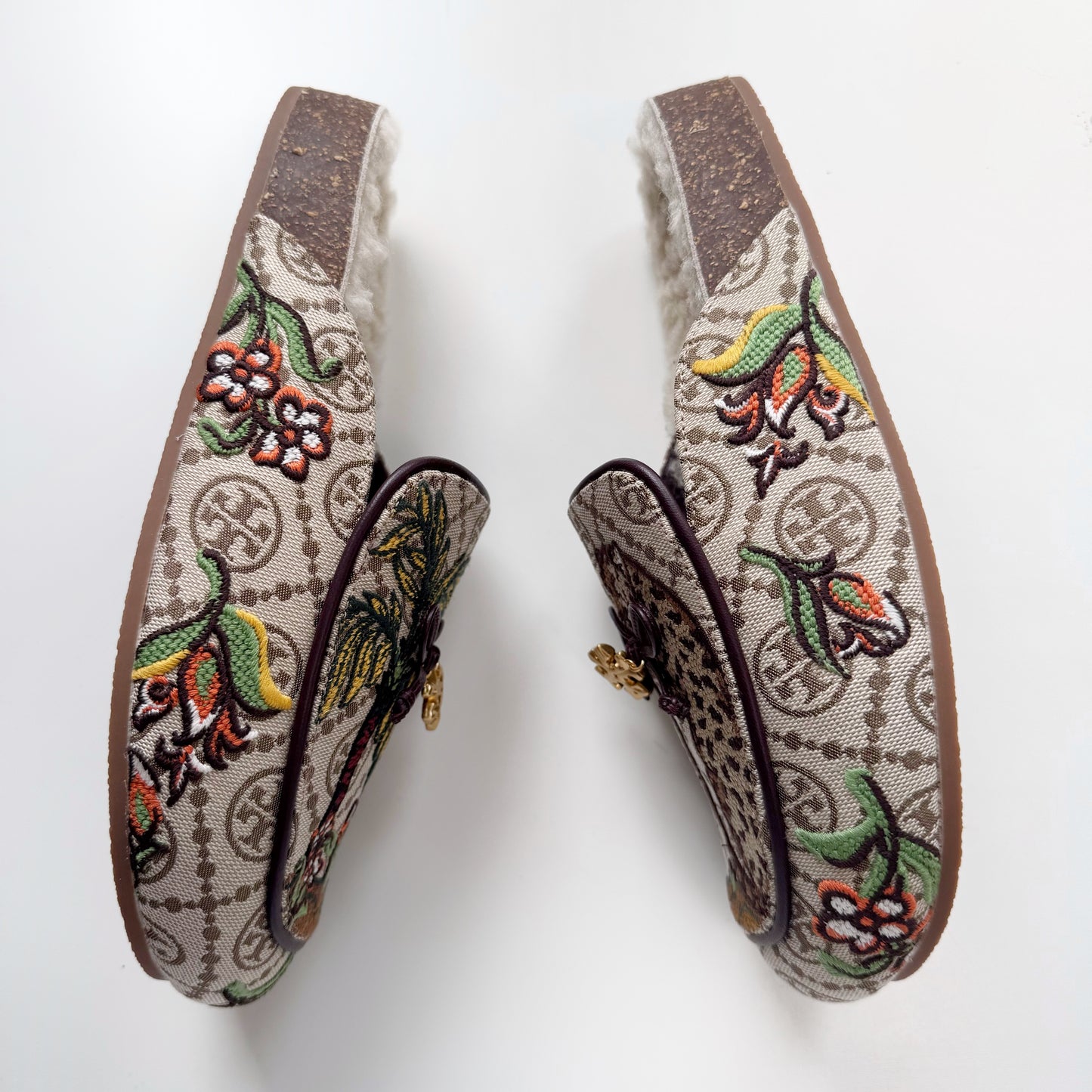 Tory Burch Shearling Mules (7.5)