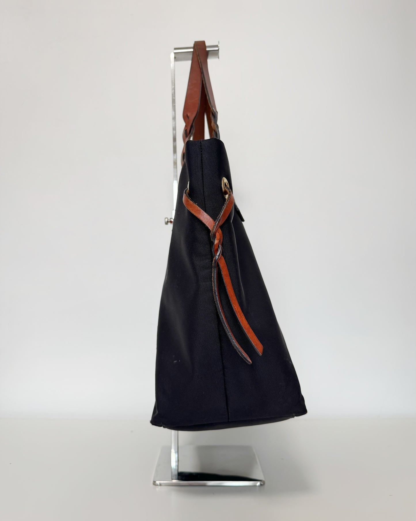 Dooney & Bourke Nylon Tote with Braided Leather Details
