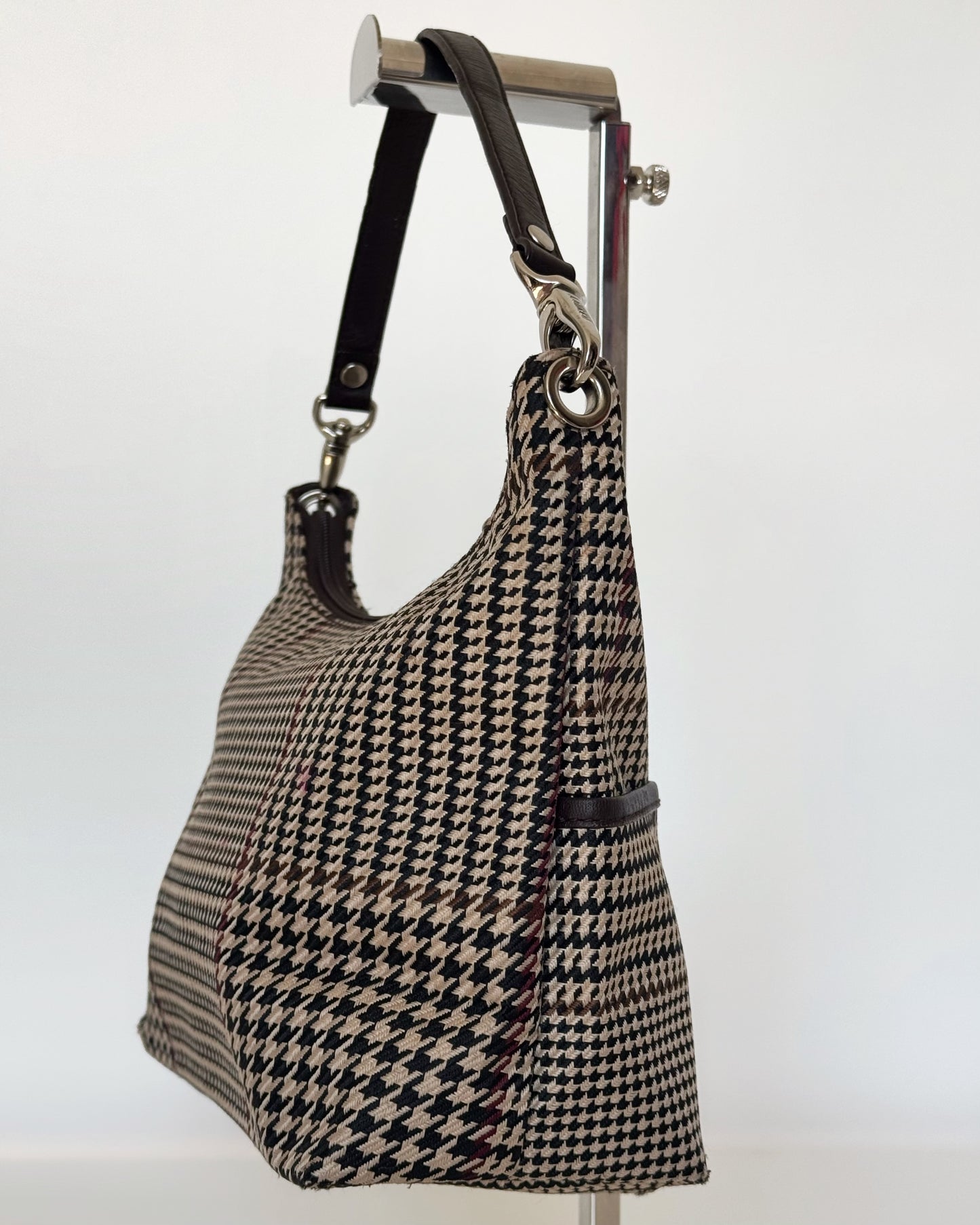 Lauren Ralph Lauren Houndstooth Shoulder Bag