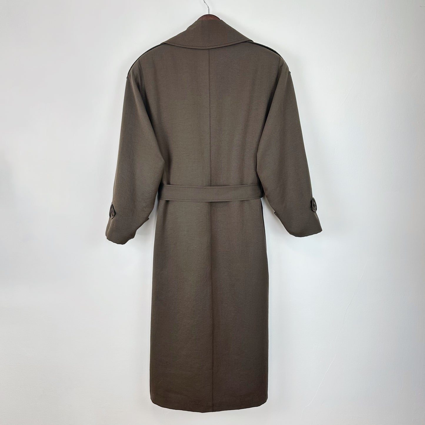 80s Trench Coat in Bark