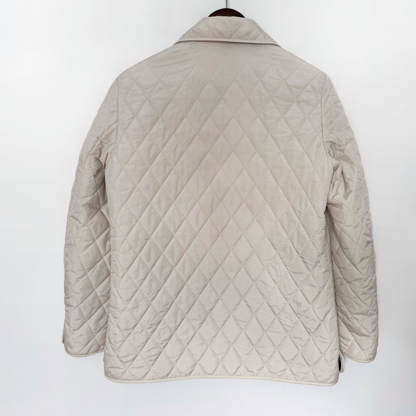Coach Quilted Jacket with Logo Interior