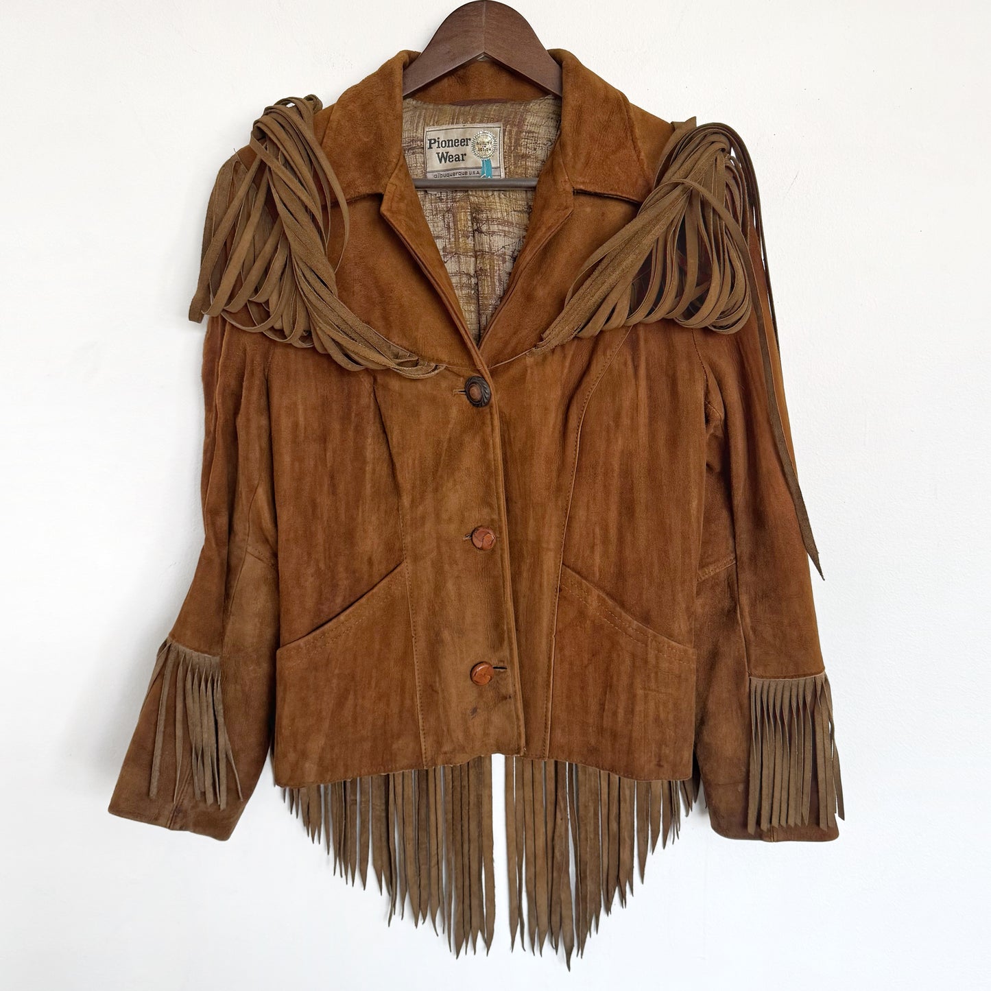 60s/70s Suede Fringe Jacket