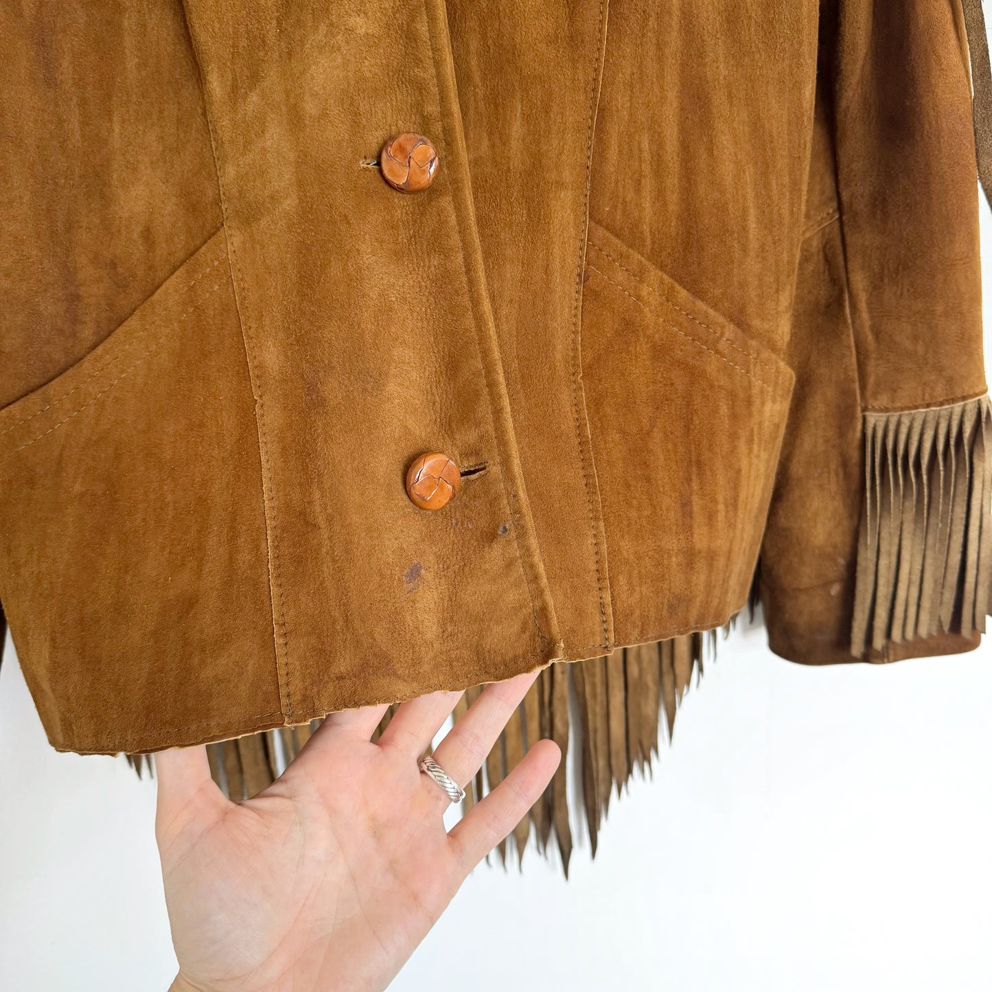 60s/70s Suede Fringe Jacket