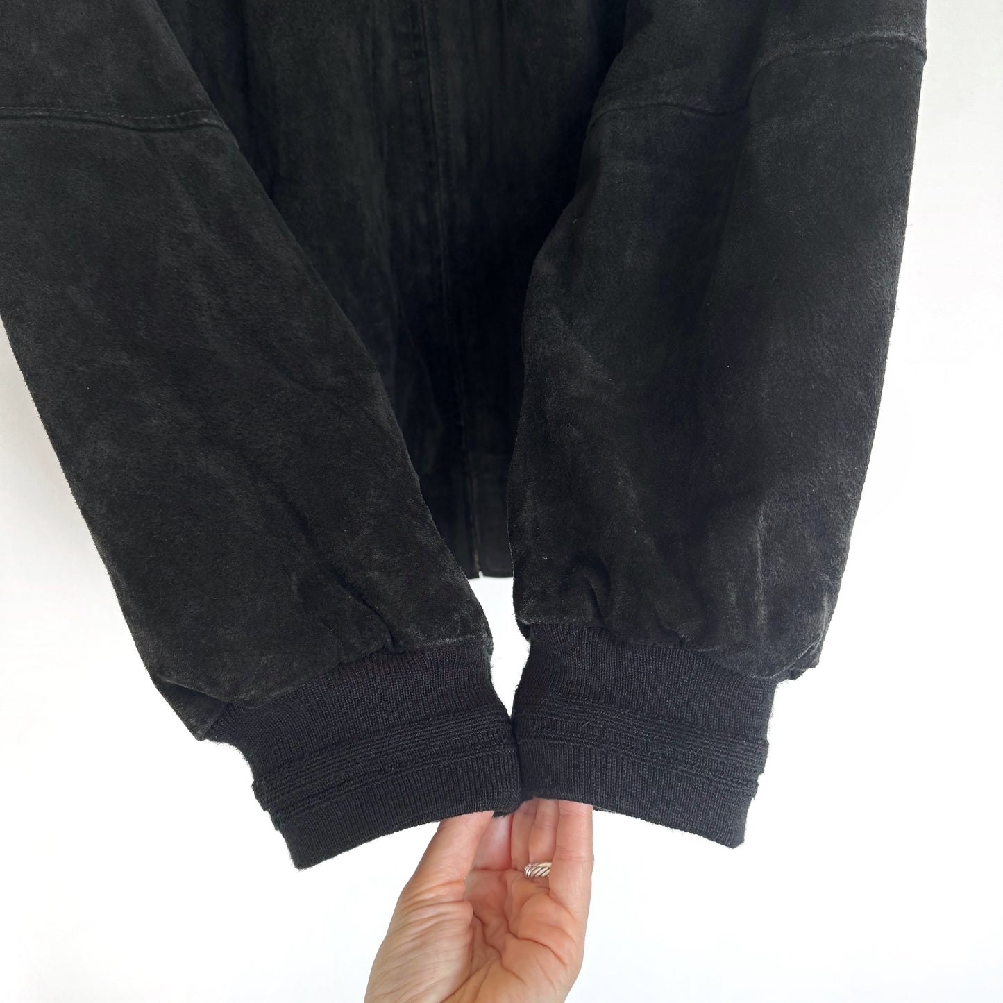 90s/00s Genuine Suede Bomber Jacket