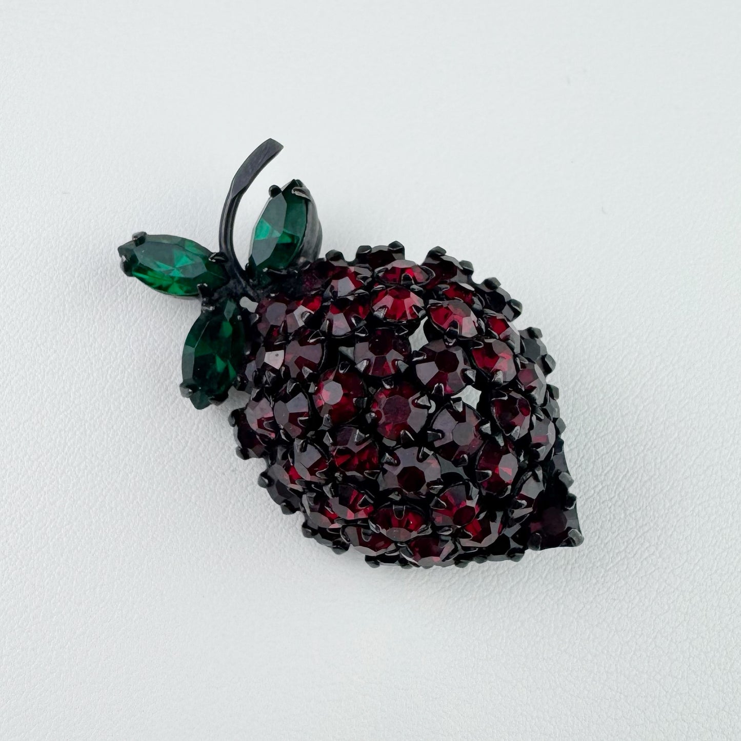 50s “Warner” Strawberry Brooch