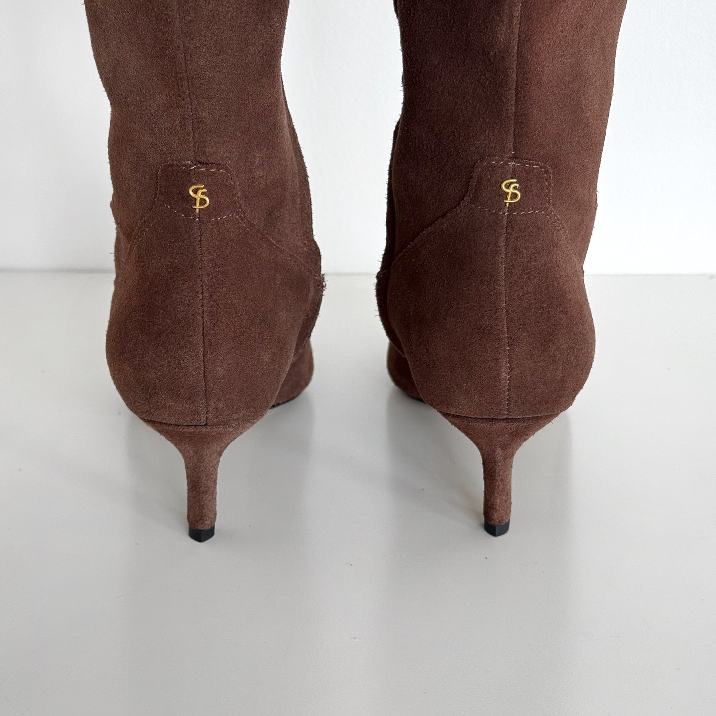 Franco Sarto Suede Knee High Boots (7.5)