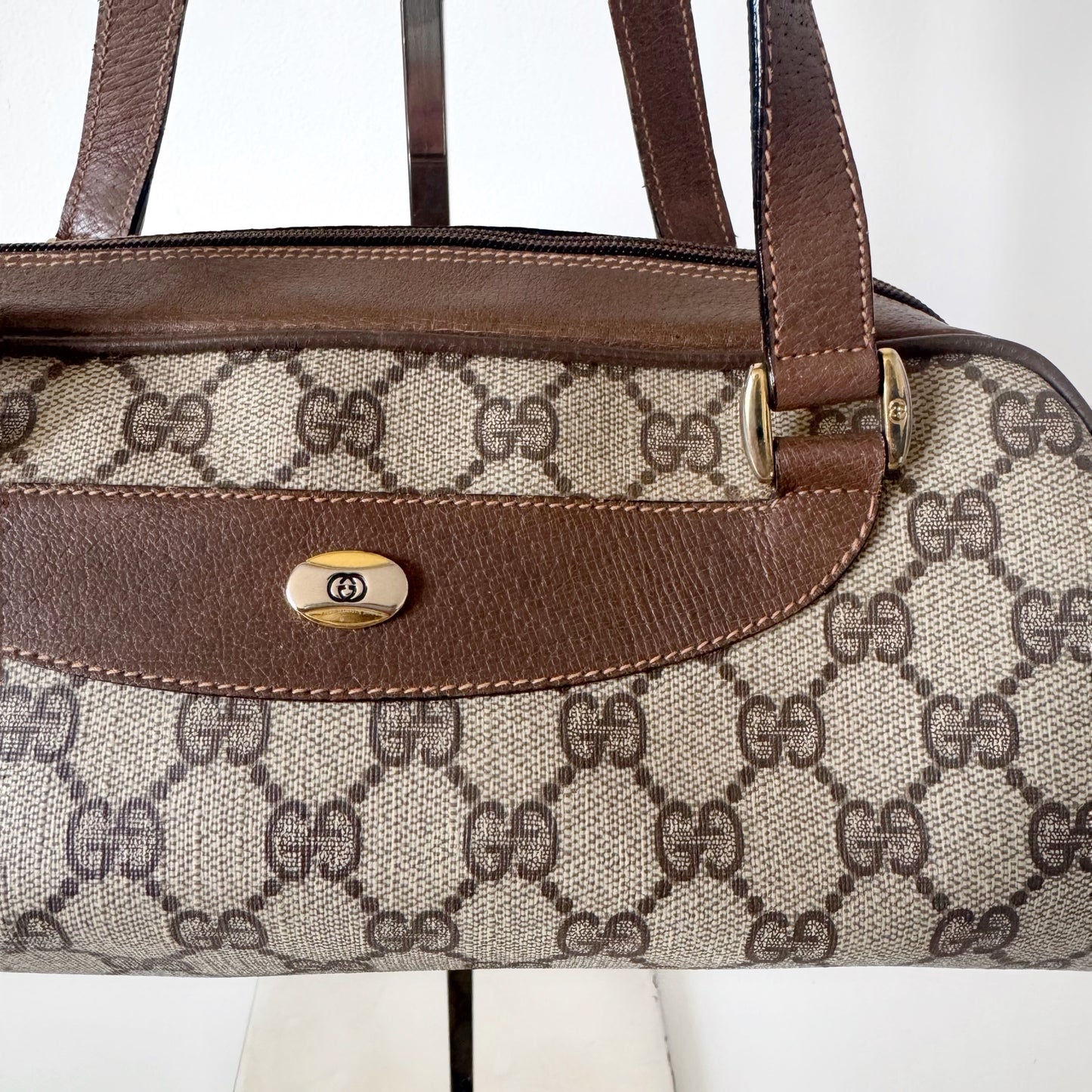 Gucci Barrel Boston Bag