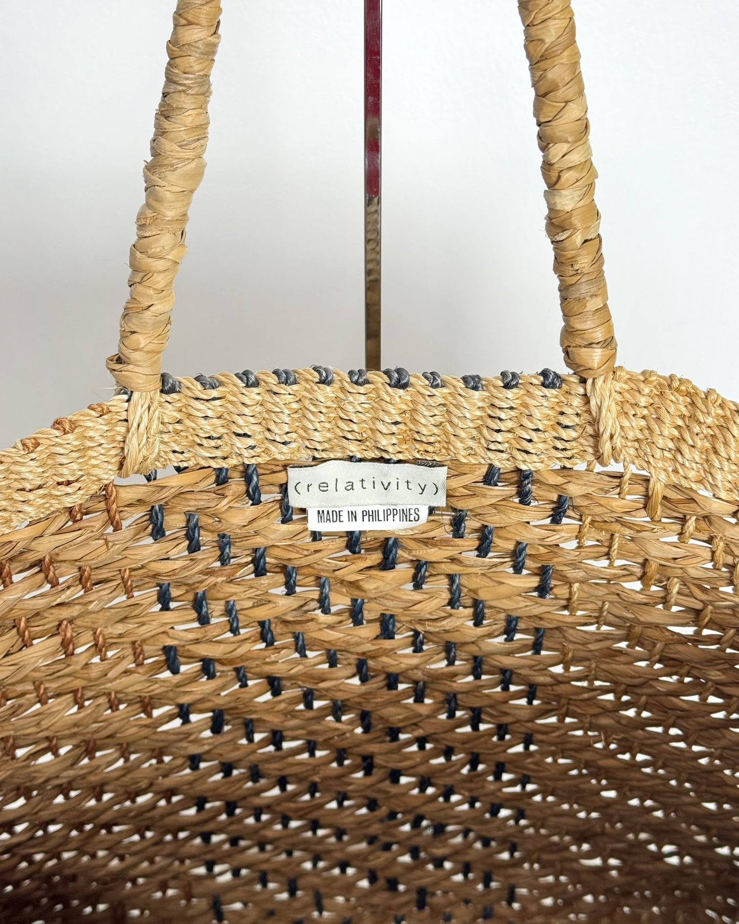 00s Relativity Raffia Tote
