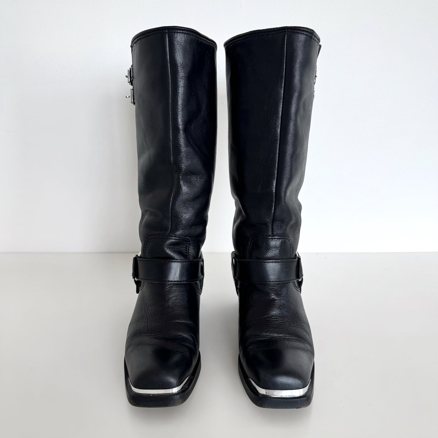 Dolce Vita “Evi” Leather Moto Boots (6)
