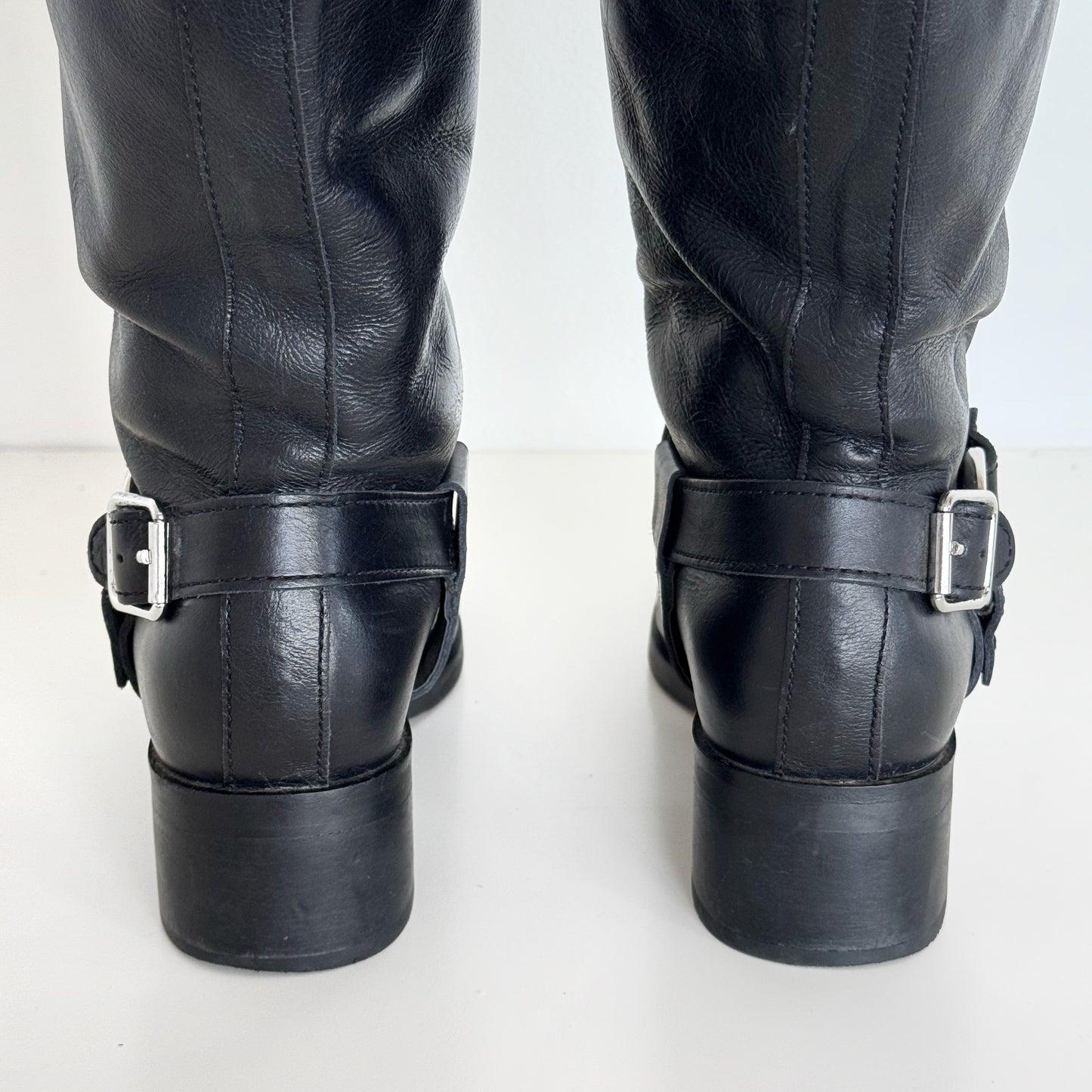 Dolce Vita “Evi” Leather Moto Boots (6)