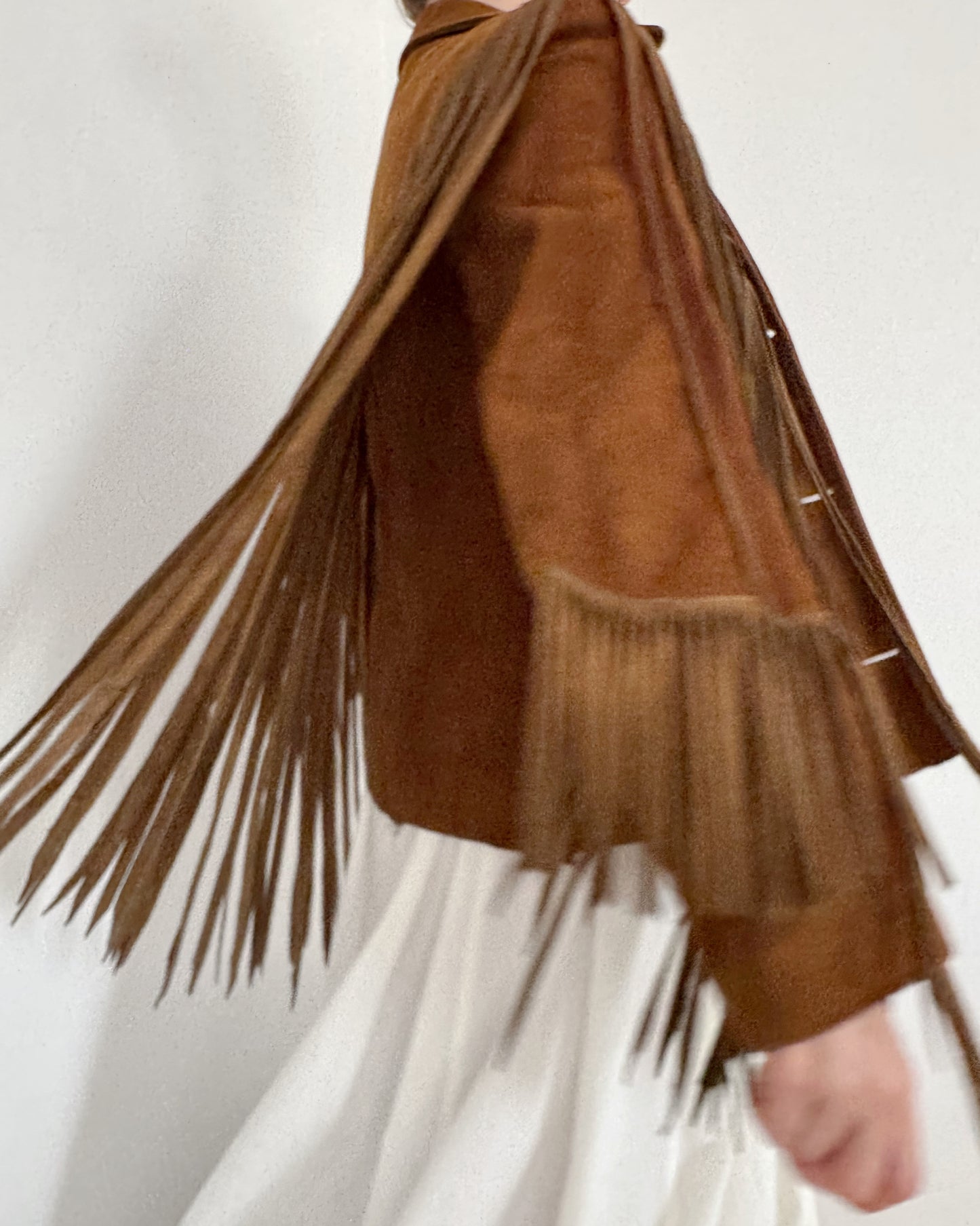 60s/70s Suede Fringe Jacket