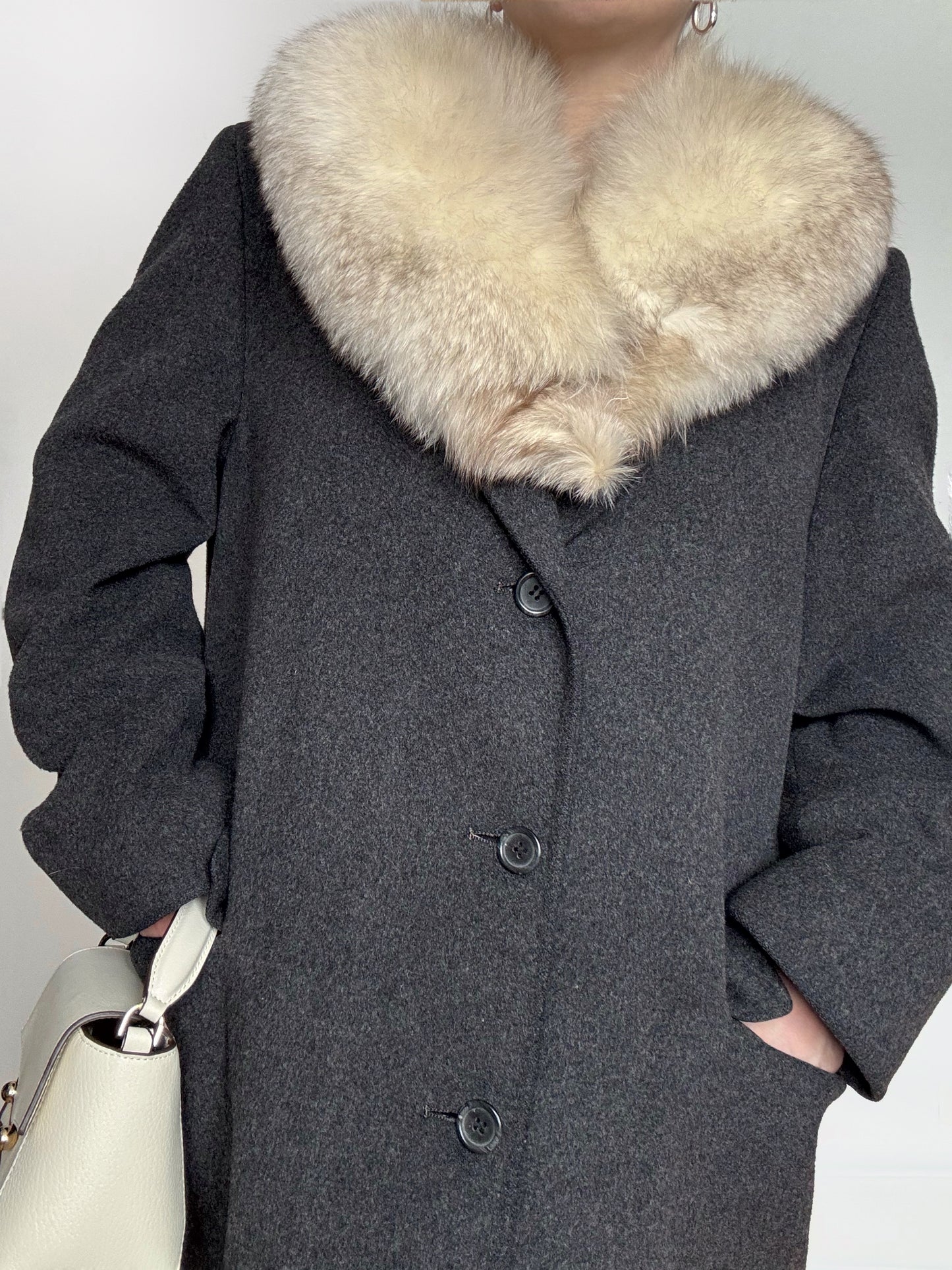 50s Genuine Fox Collar Accessory