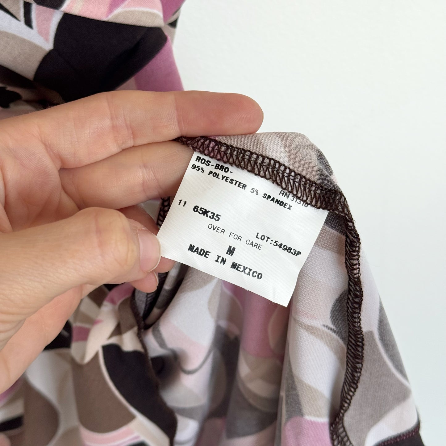 00s Pucci-inspired Swirls Mini Dress
