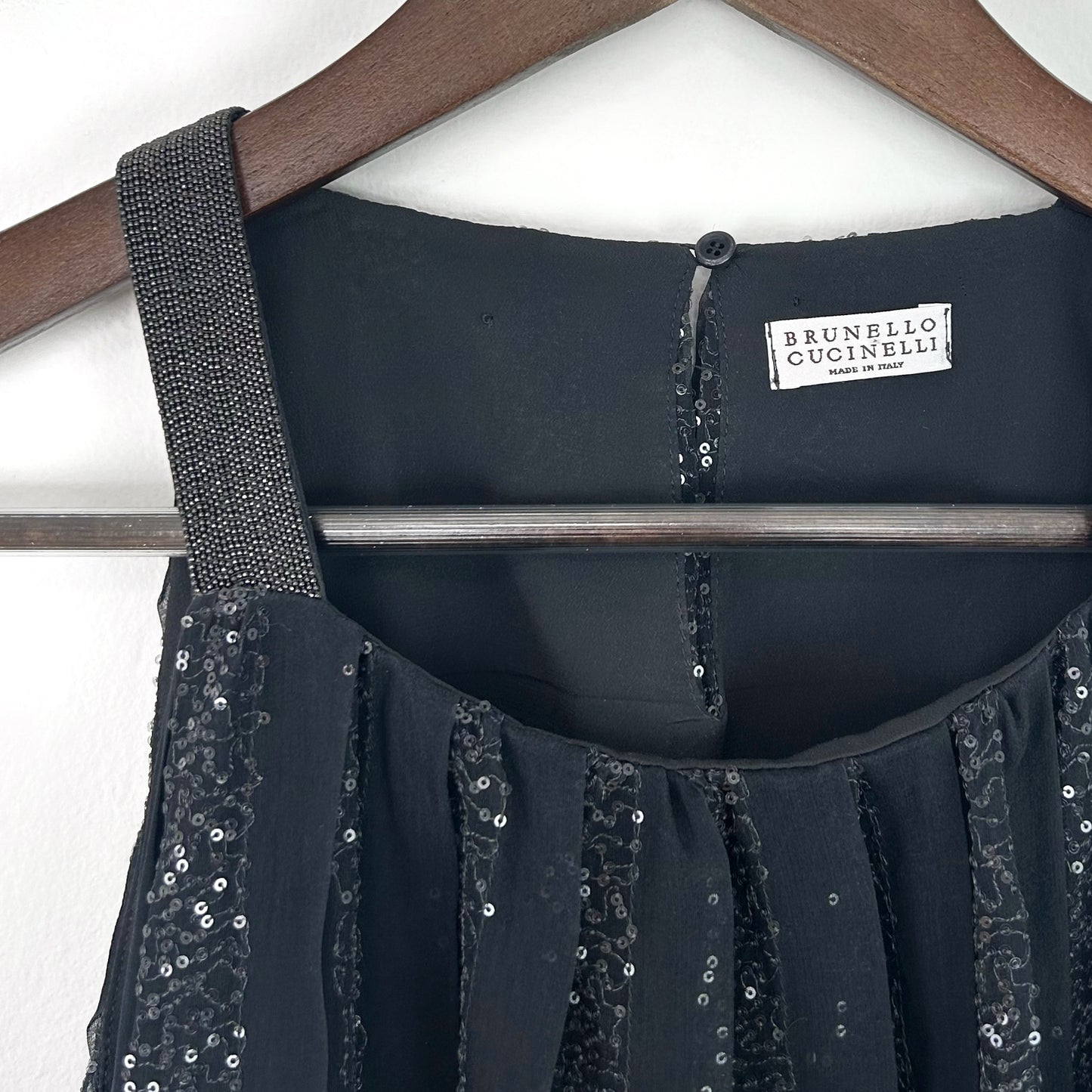 Brunello Cucinelli Sequin Cocktail Dress