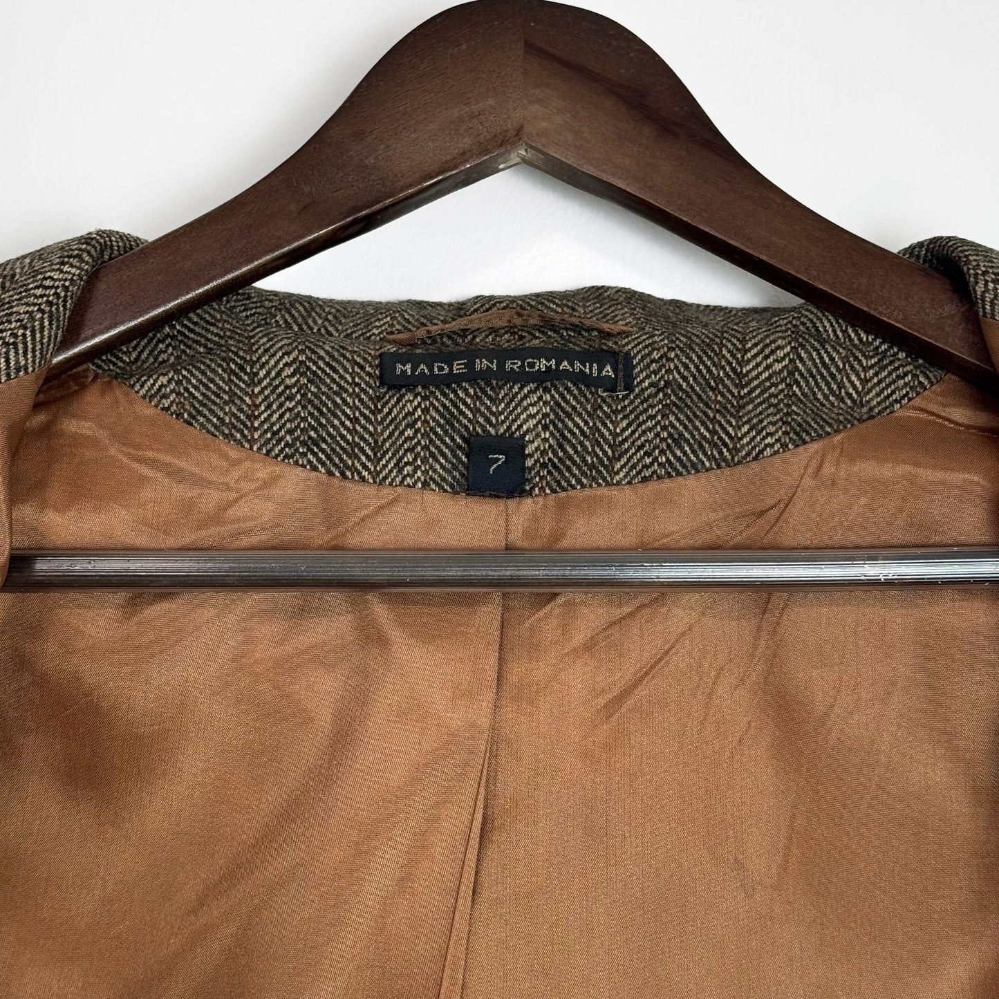 70s Wool blend Tweed Blazer