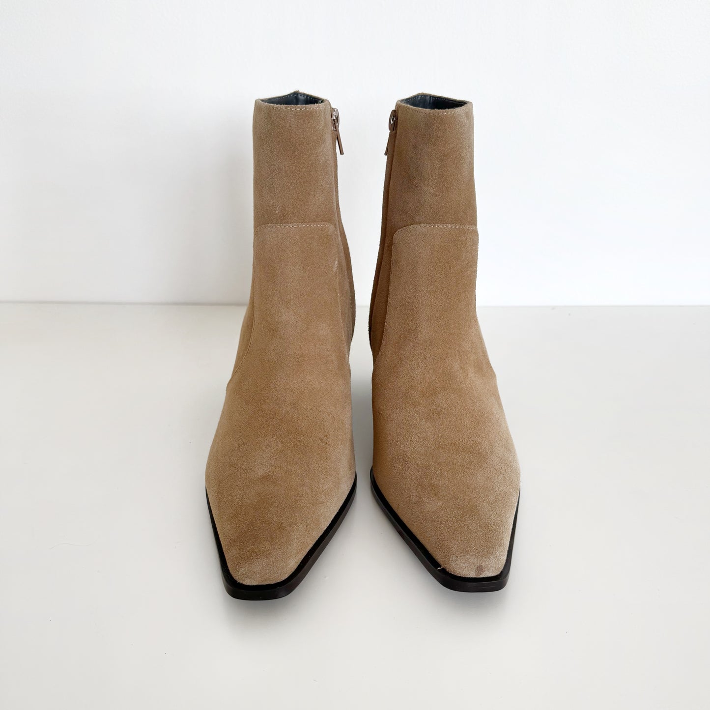 Franco Sarto “Vittorio” Suede Booties (8.5)