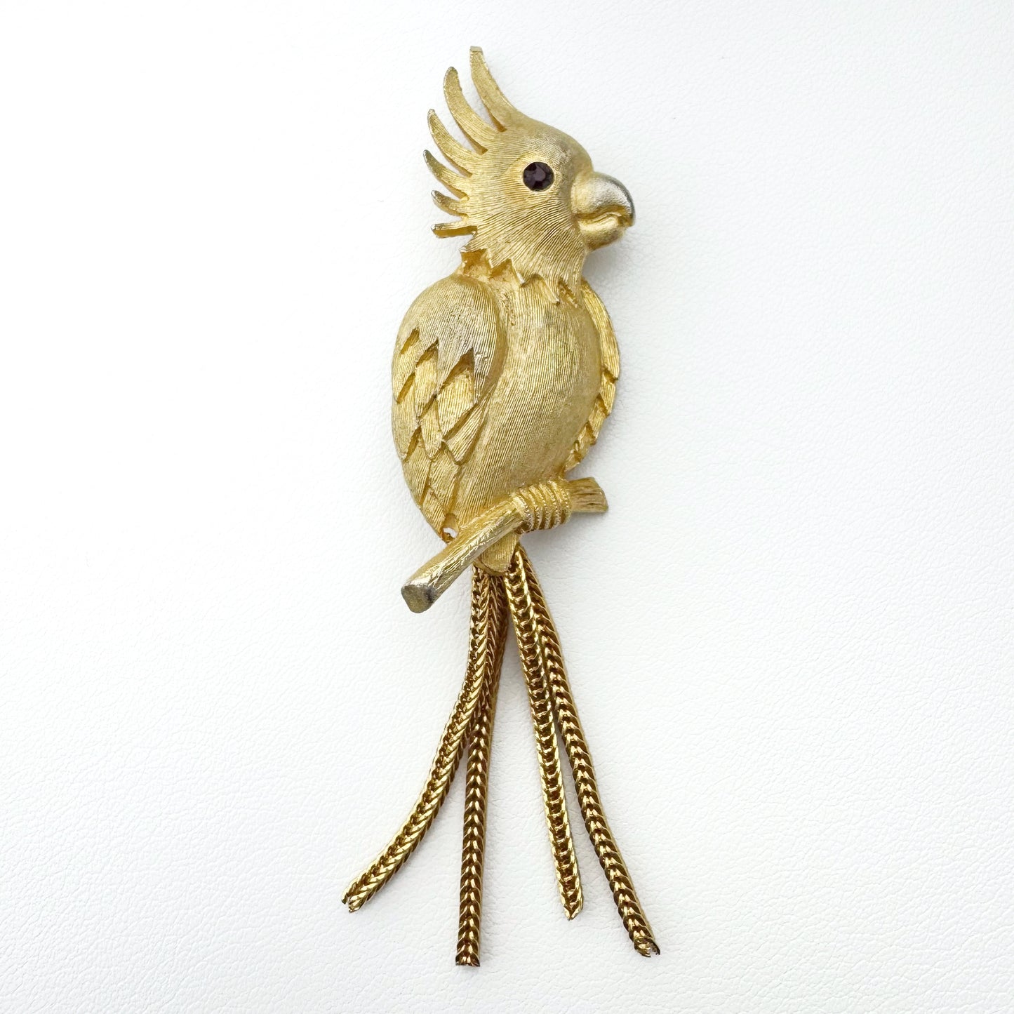60s “JJ” Parrot Brooch