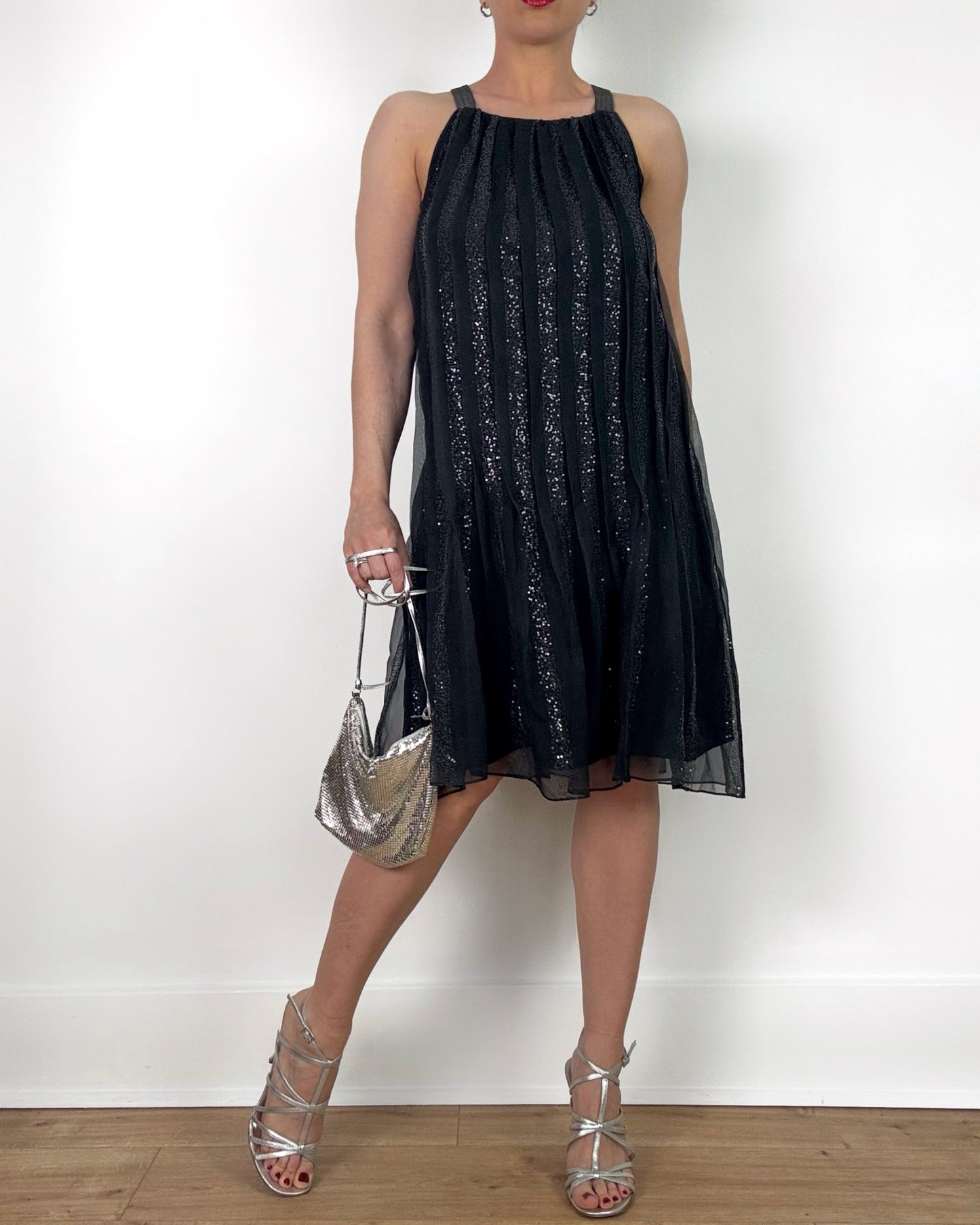Brunello Cucinelli Sequin Cocktail Dress