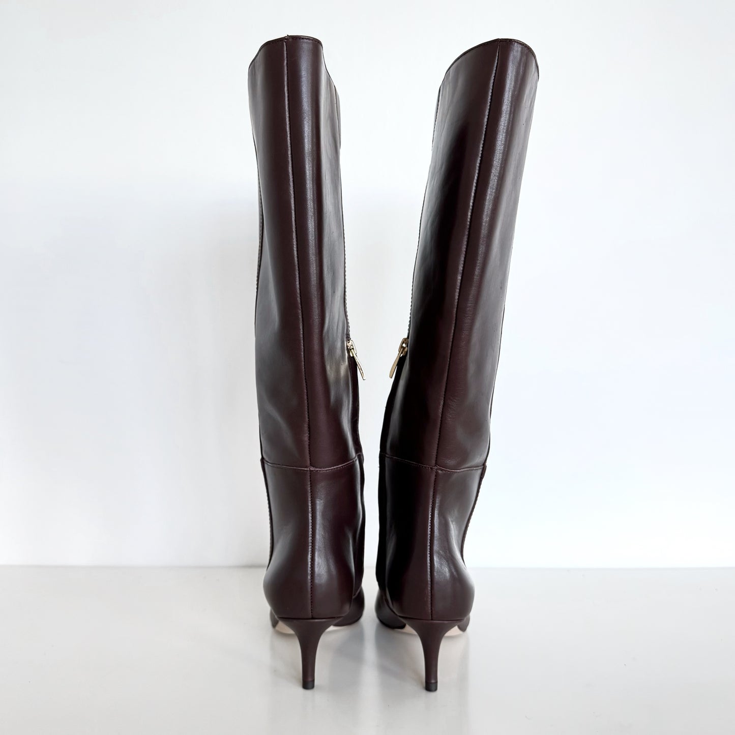 Nordstrom “Kora” Knee High Kitten Heel Boots (6)