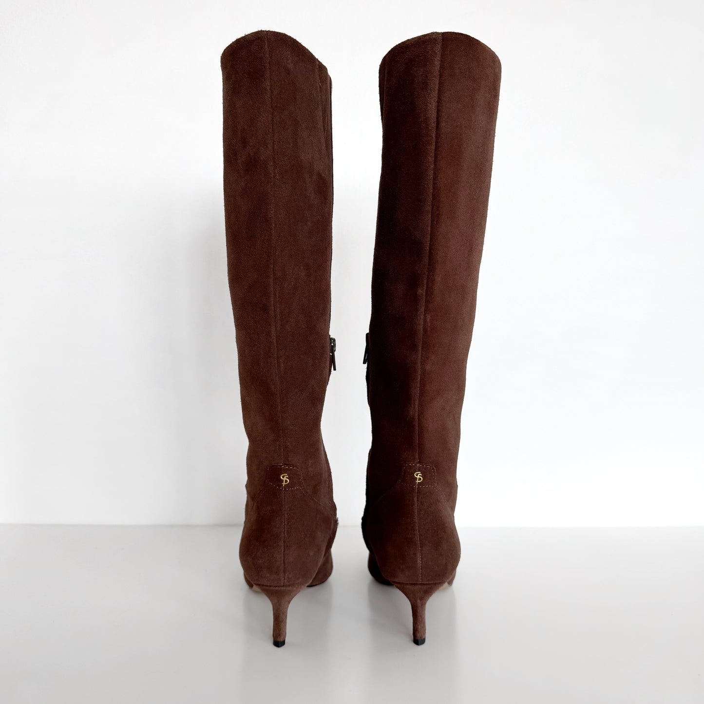 Franco Sarto Suede Knee High Boots (7.5)