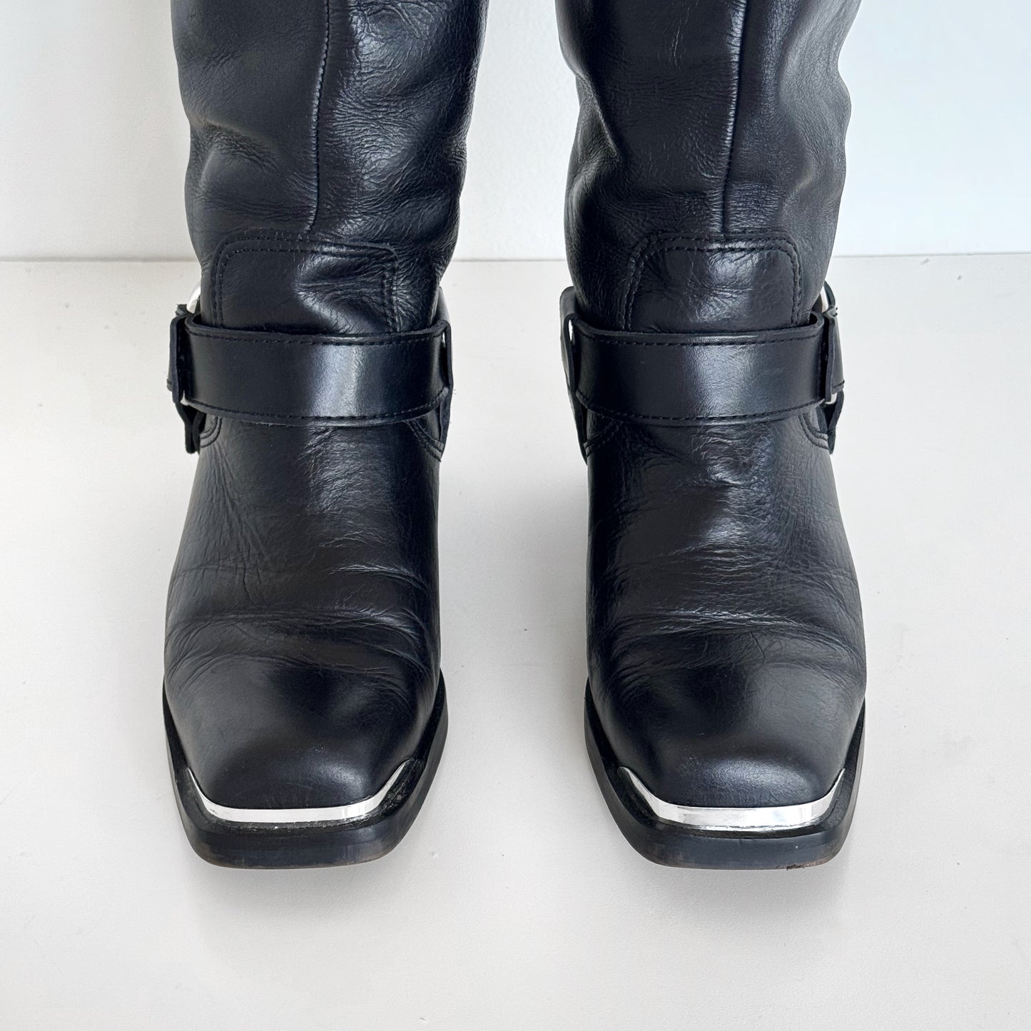 Dolce Vita “Evi” Leather Moto Boots (6)