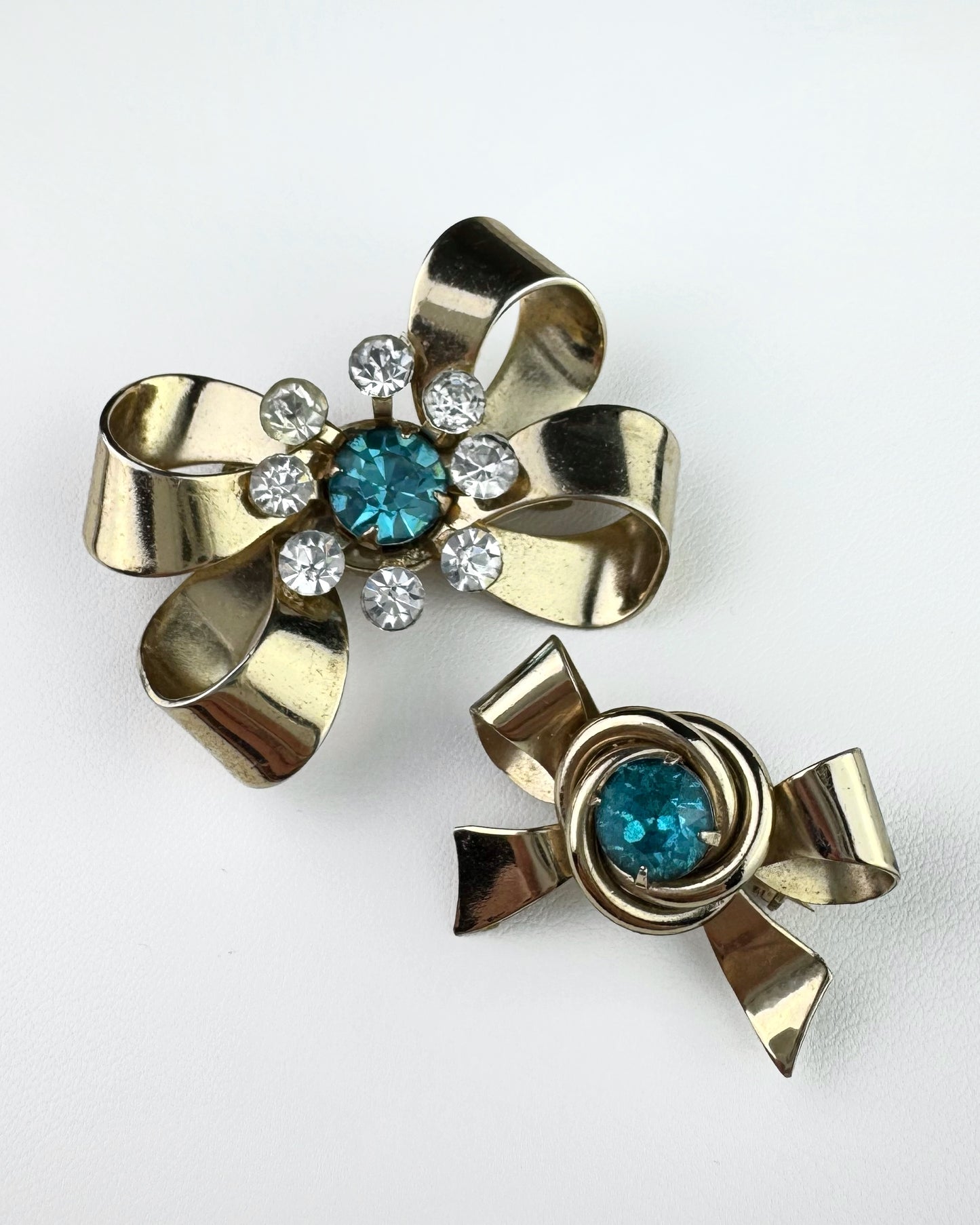 50s/60s “Coro” Bow Brooch Set