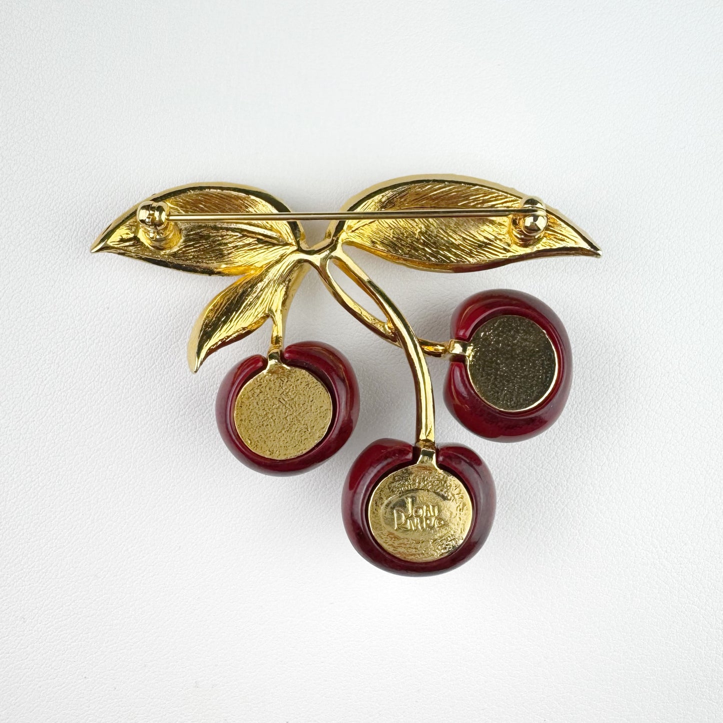 80s “Joan Rivers” Cherry Brooch