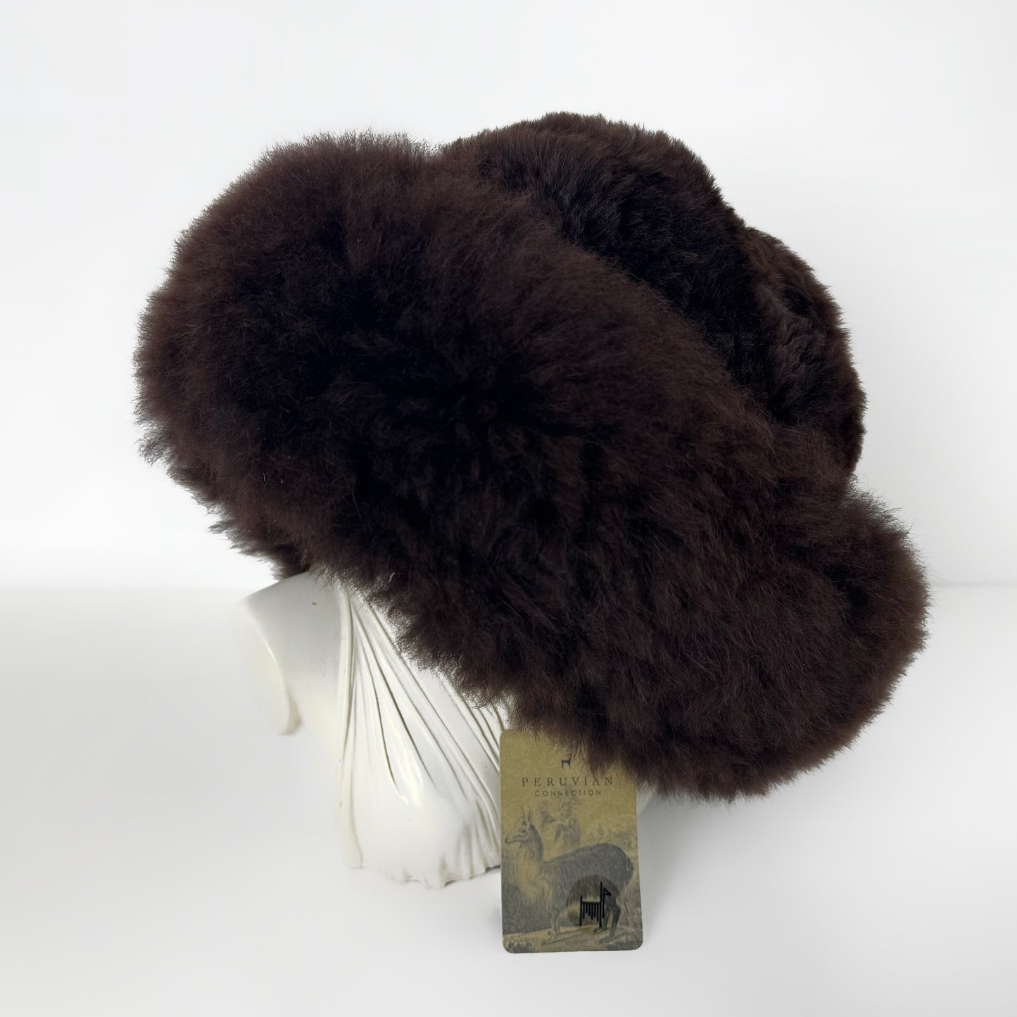 Peruvian Connection Genuine Alpaca Fur Espresso Hat