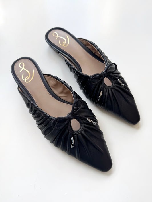 Sam Edelman “Julia” Leather Mule Flats (8)