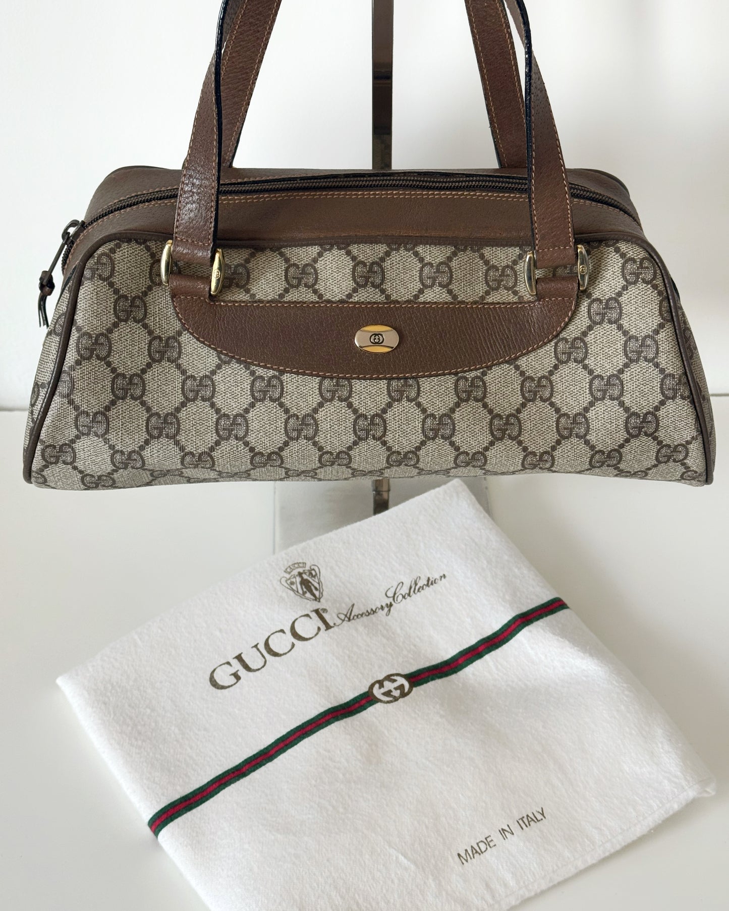 Gucci Barrel Boston Bag