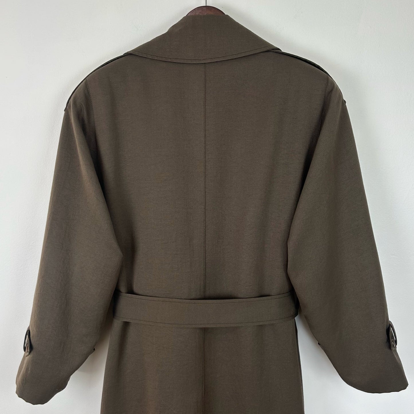 80s Trench Coat in Bark