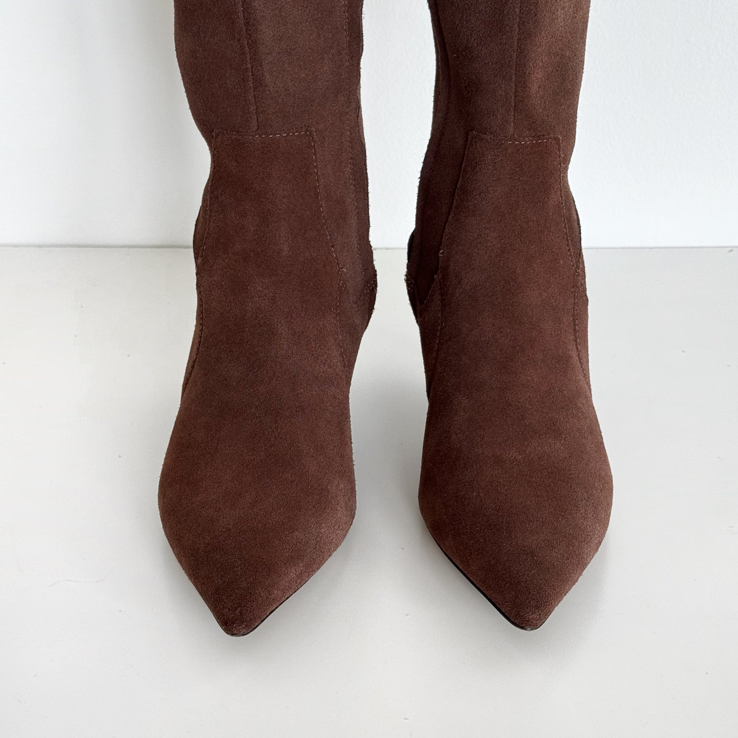 Franco Sarto Suede Knee High Boots (7.5)