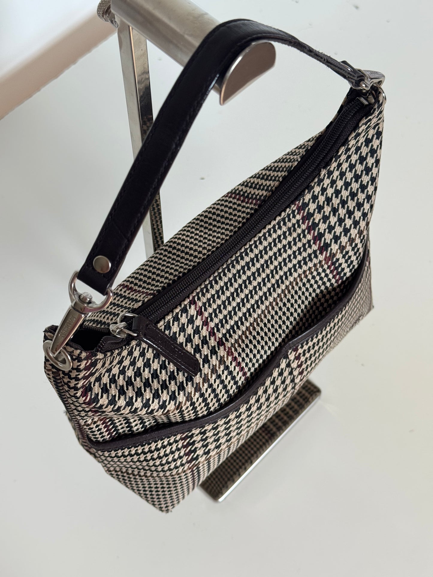 Lauren Ralph Lauren Houndstooth Shoulder Bag
