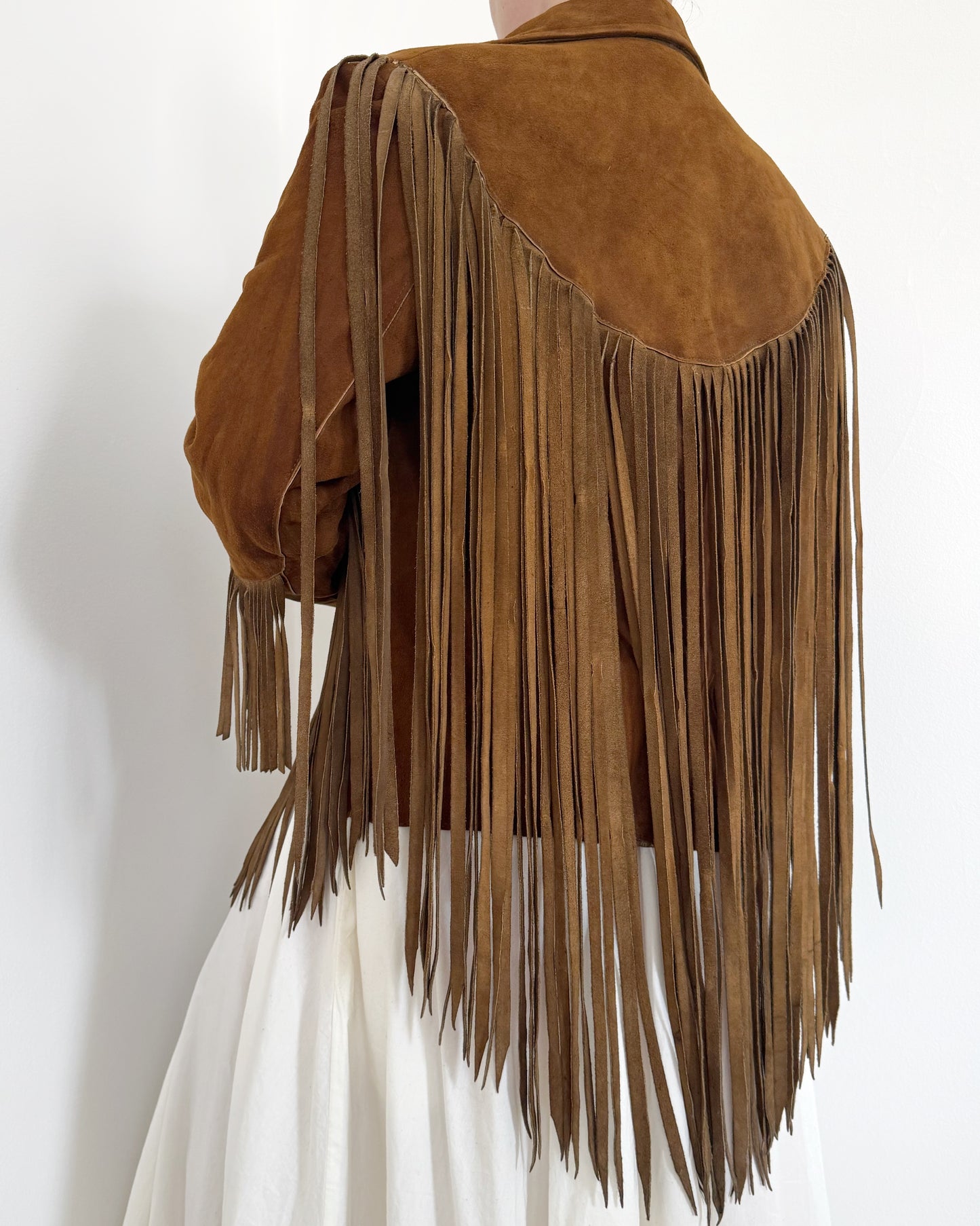 60s/70s Suede Fringe Jacket