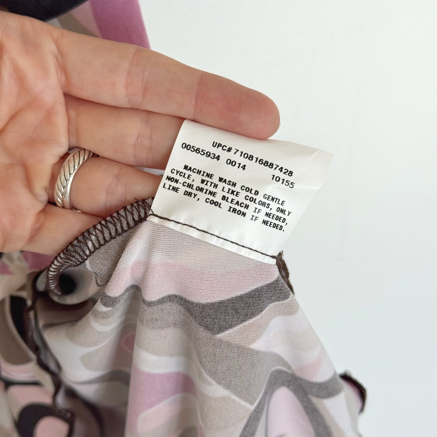 00s Pucci-inspired Swirls Mini Dress