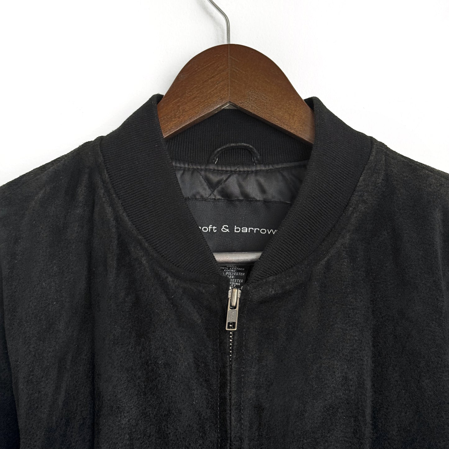 90s/00s Genuine Suede Bomber Jacket