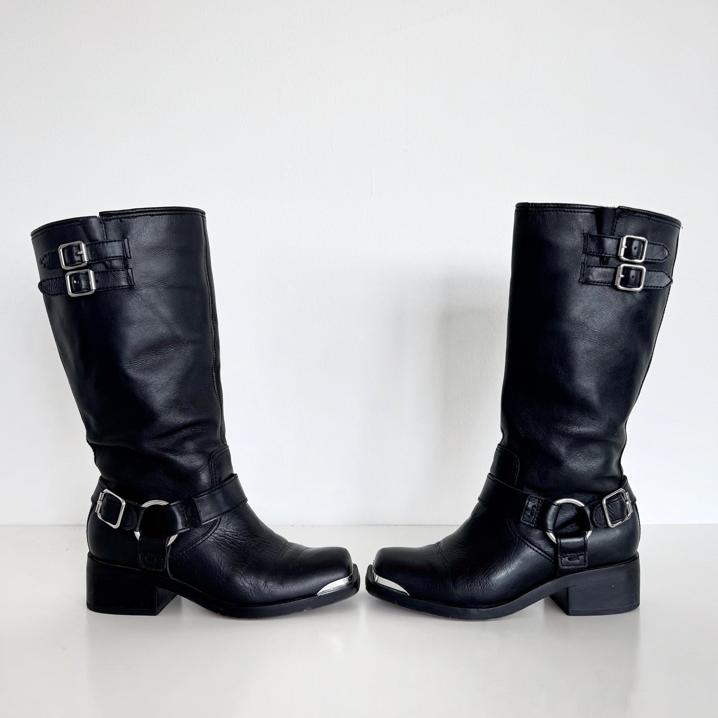 Dolce Vita “Evi” Leather Moto Boots (6)