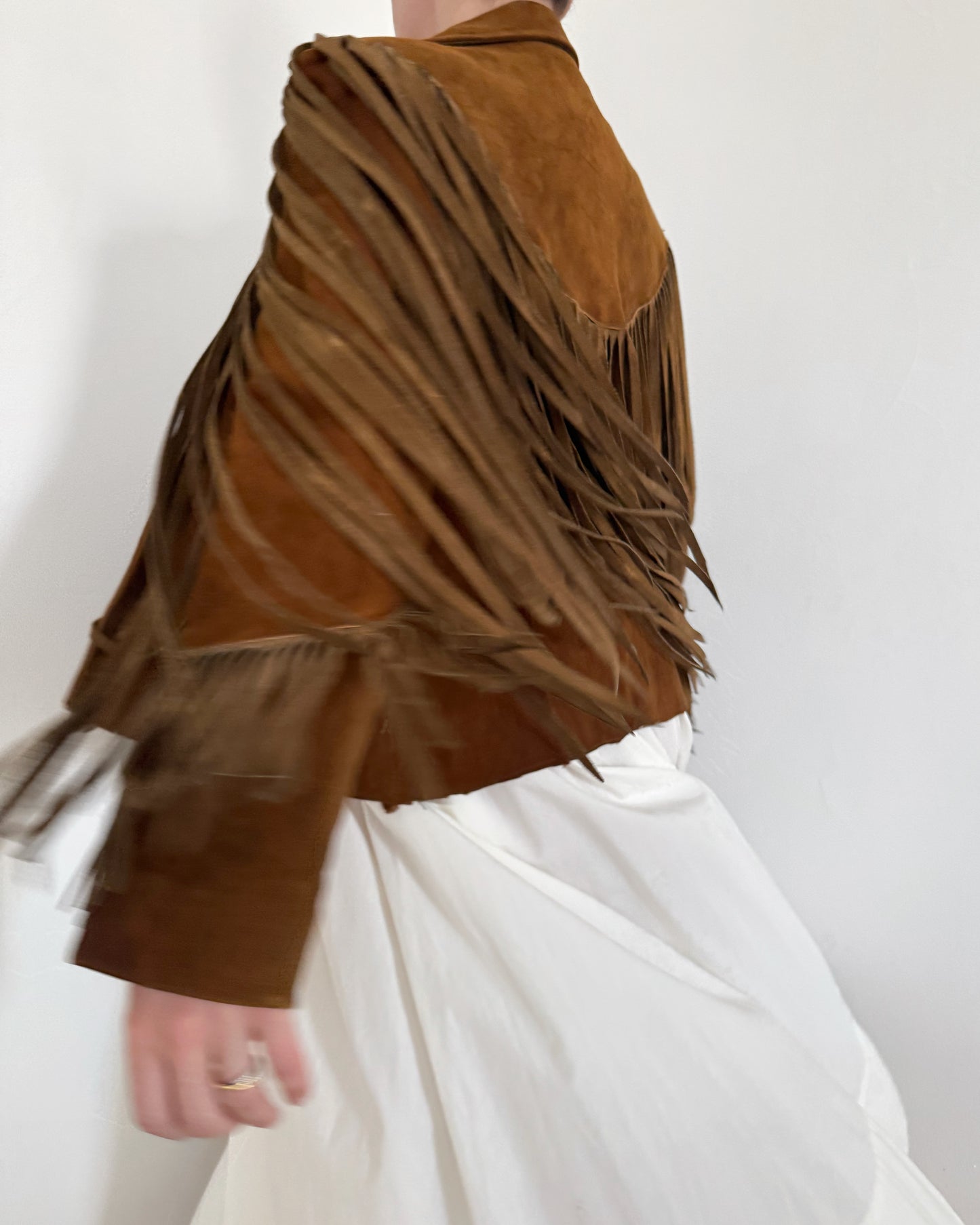 60s/70s Suede Fringe Jacket