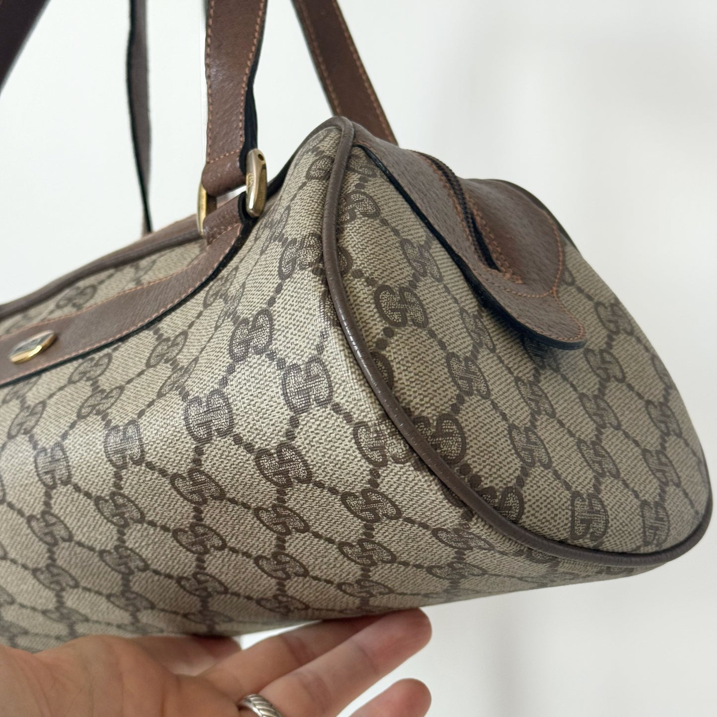 Gucci Barrel Boston Bag
