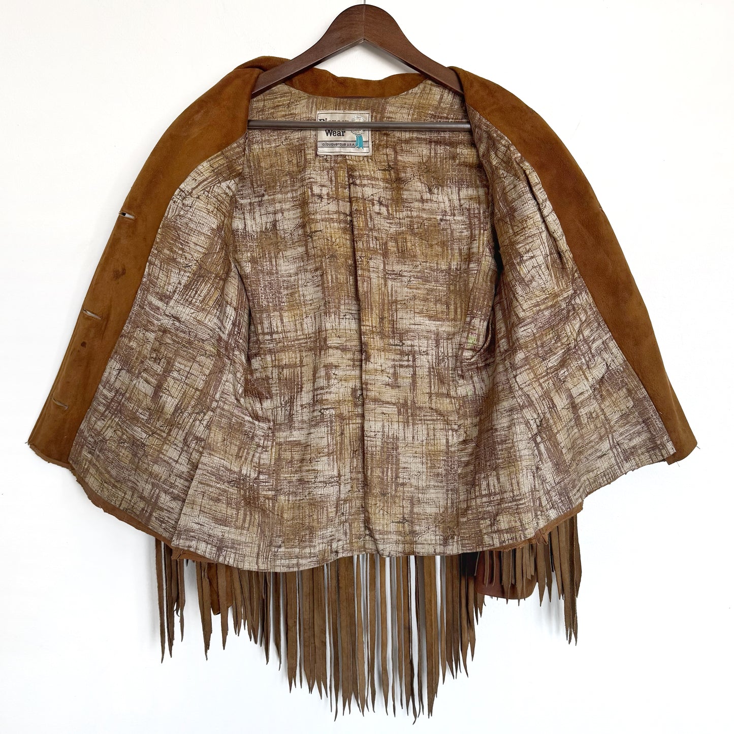 60s/70s Suede Fringe Jacket