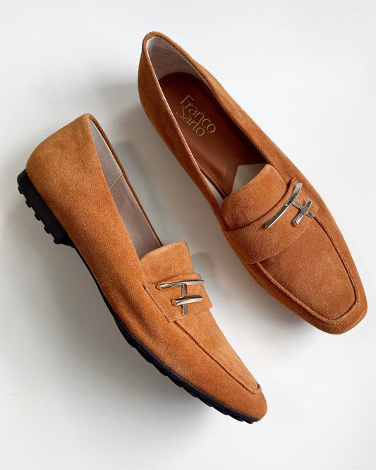 Franco Sarto “Petola” Suede Moccasin Loafer