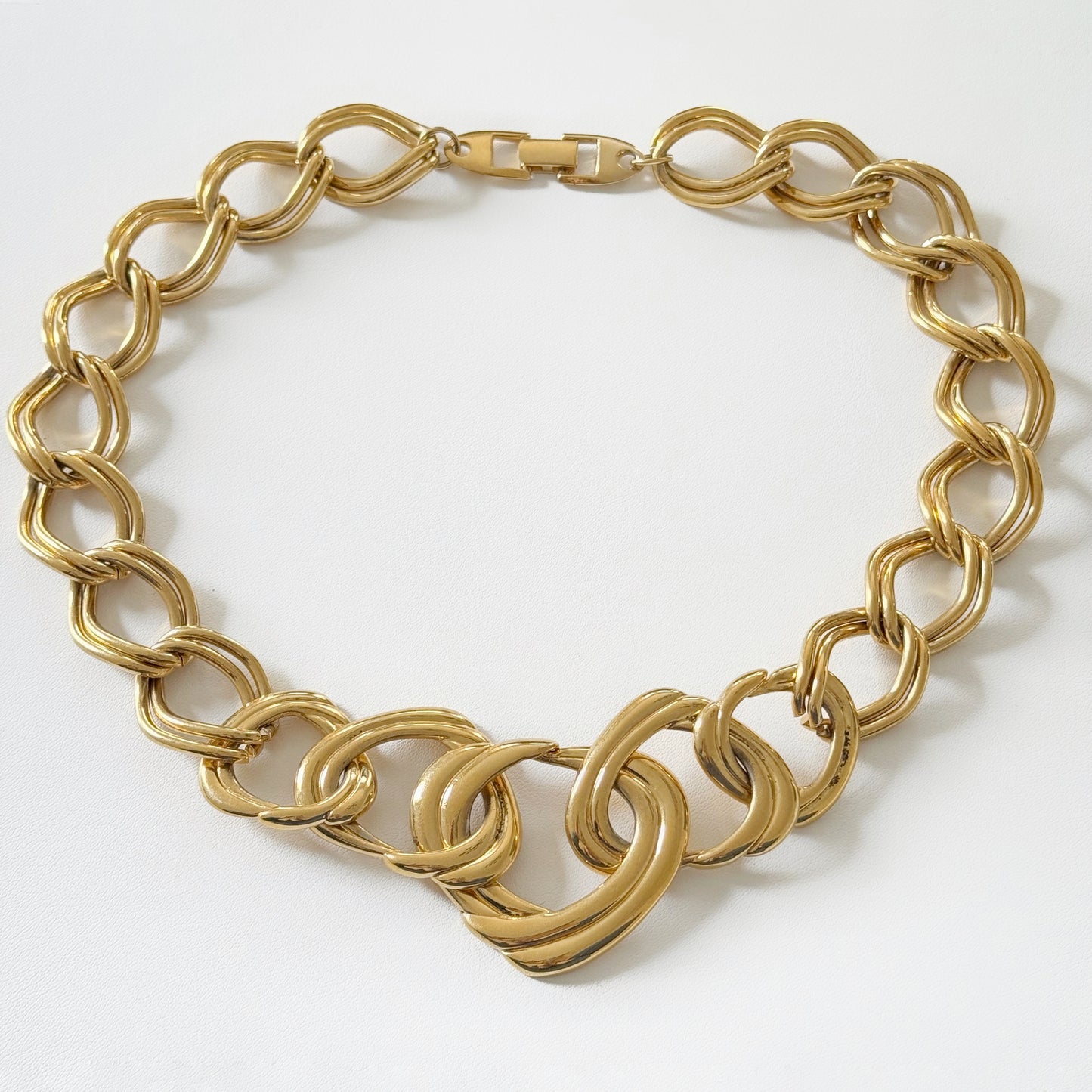 Vintage "Napier" Chunky Chain-link Neclace