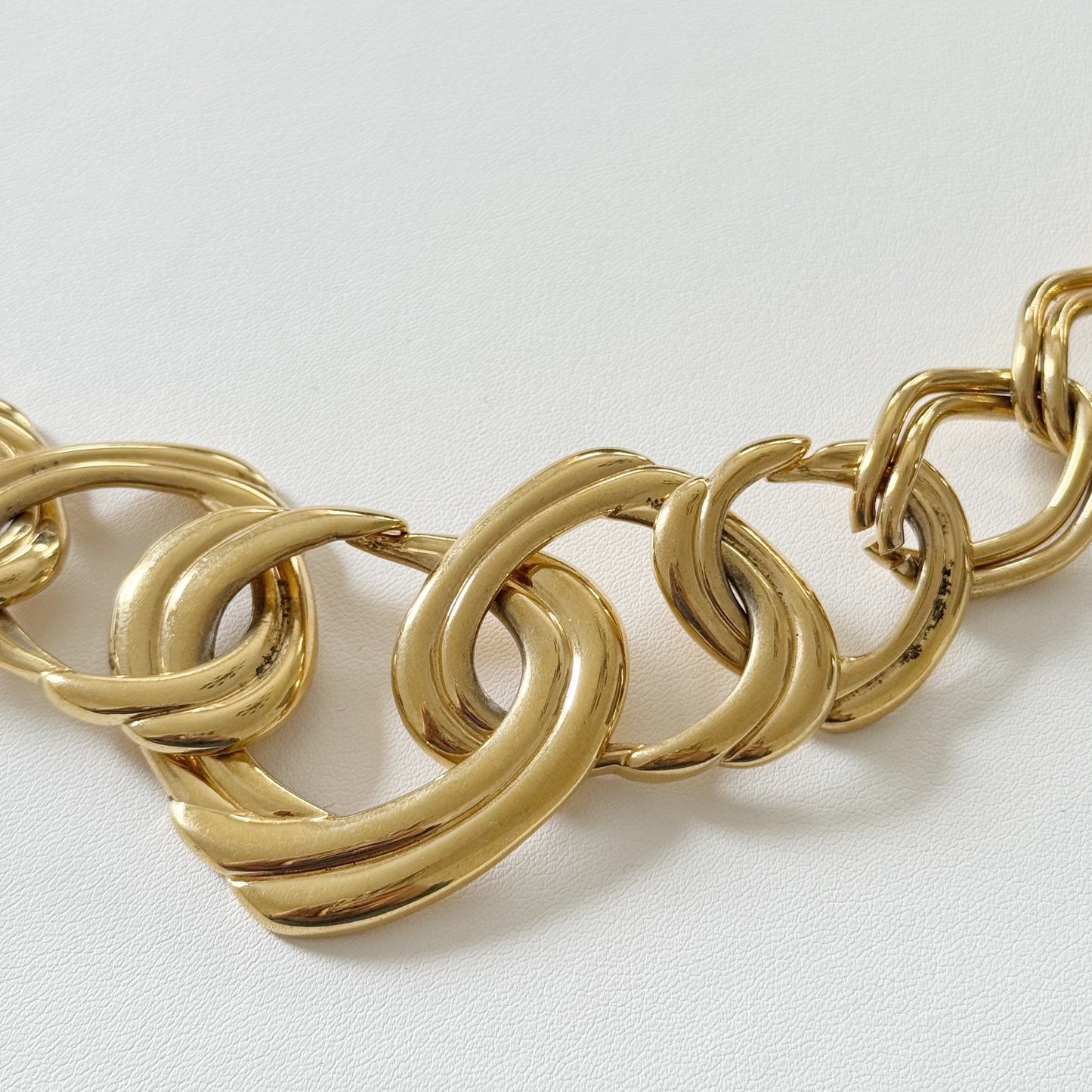 Vintage "Napier" Chunky Chain-link Neclace