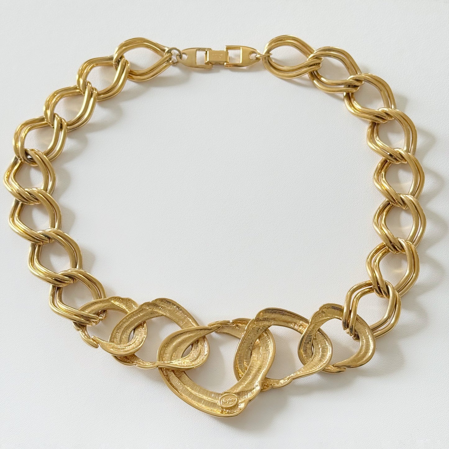 Vintage "Napier" Chunky Chain-link Neclace
