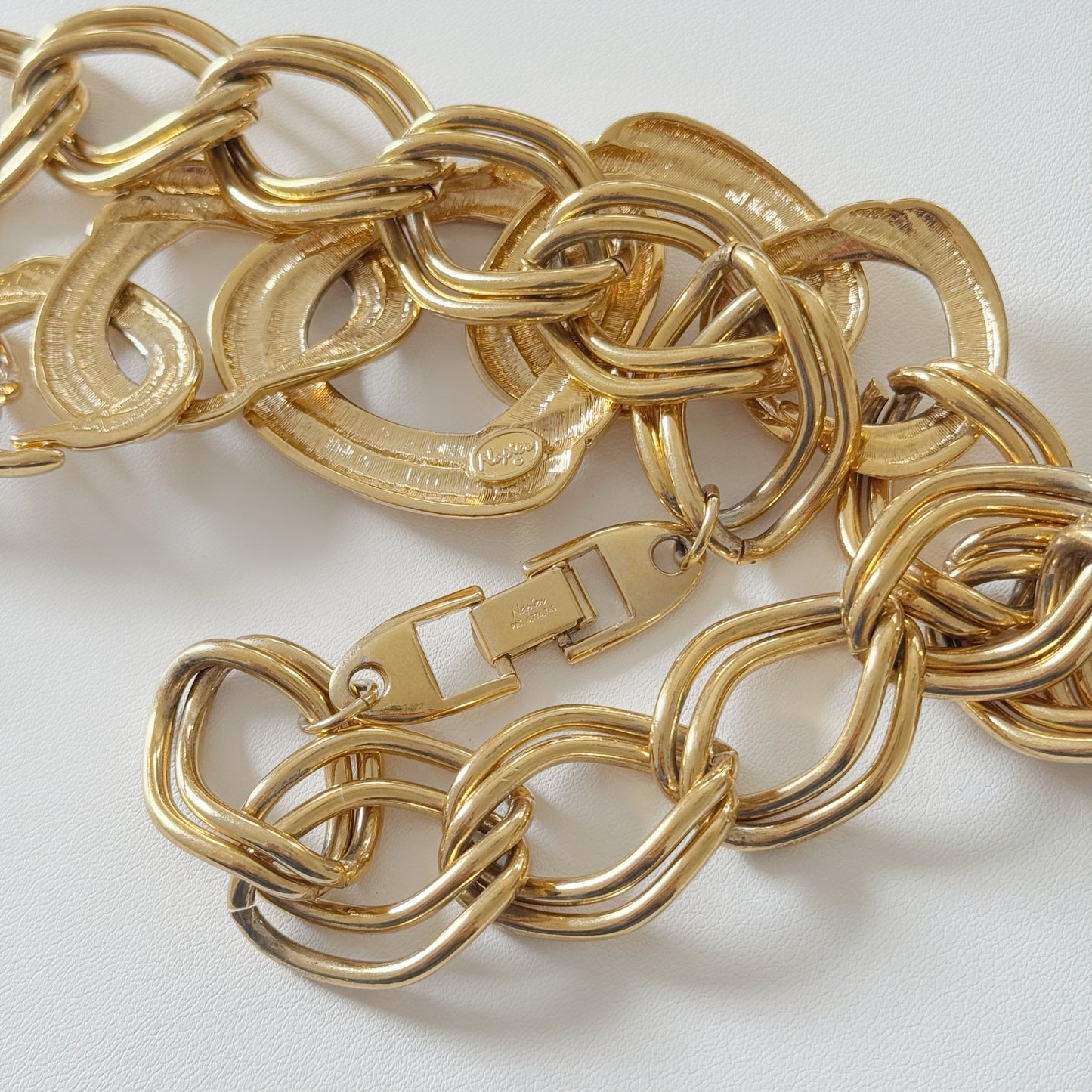 Vintage "Napier" Chunky Chain-link Neclace